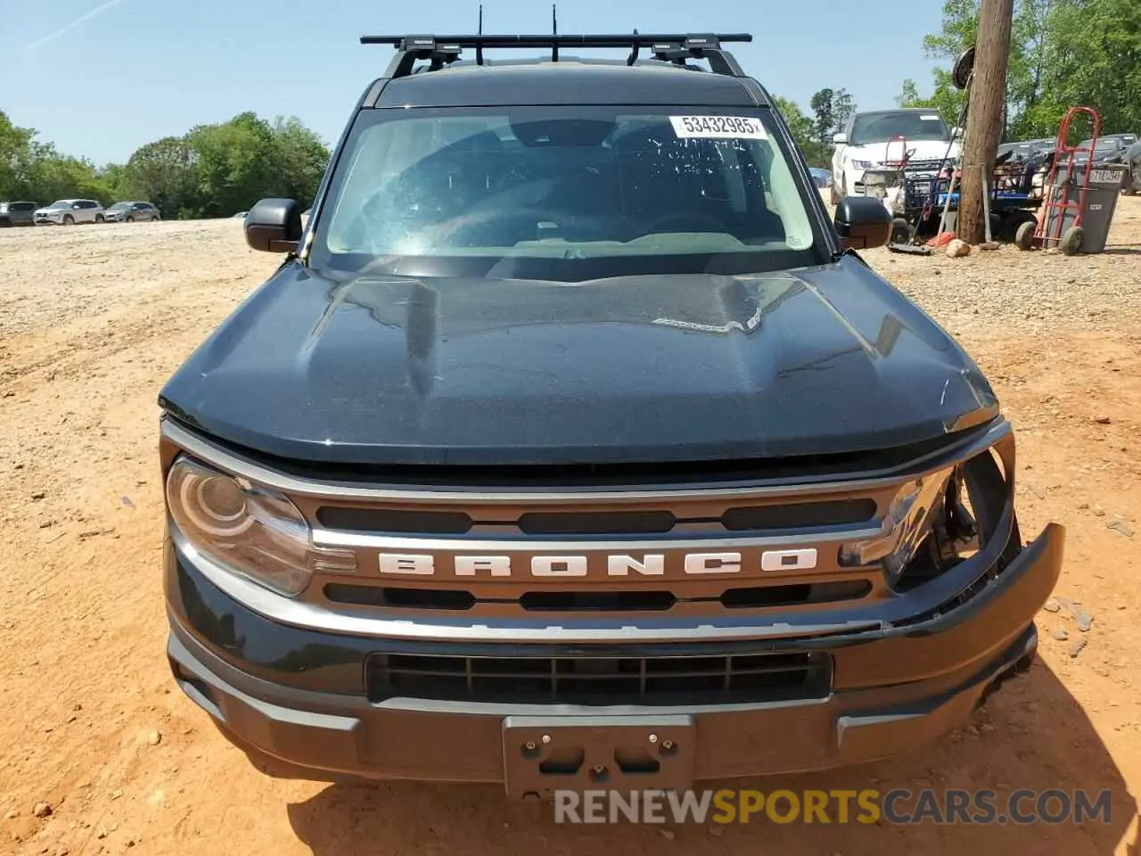 5 Photograph of a damaged car 3FMCR9B63MRA23623 FORD BRONCO 2021