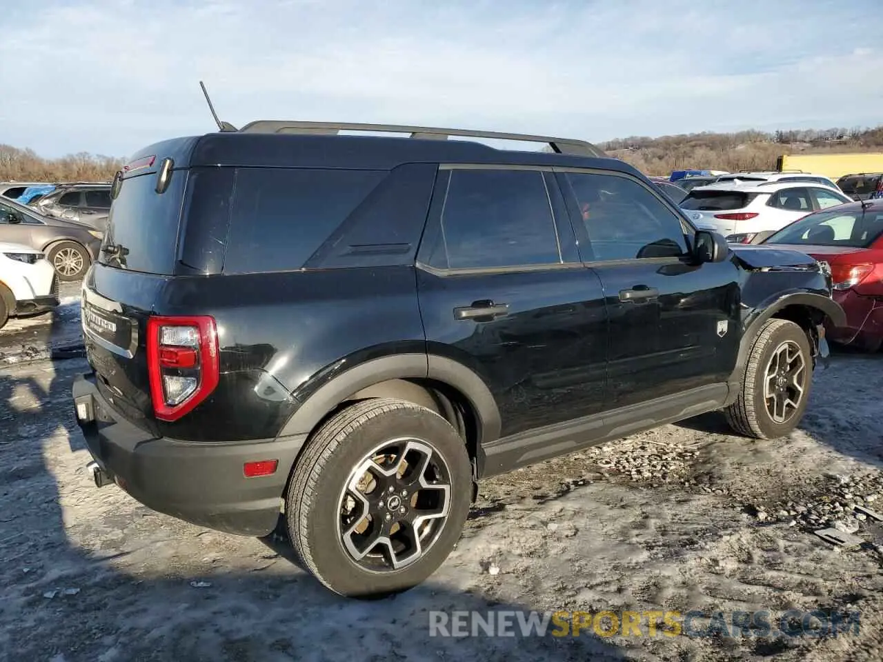 3 Photograph of a damaged car 3FMCR9B64MRA11867 FORD BRONCO 2021