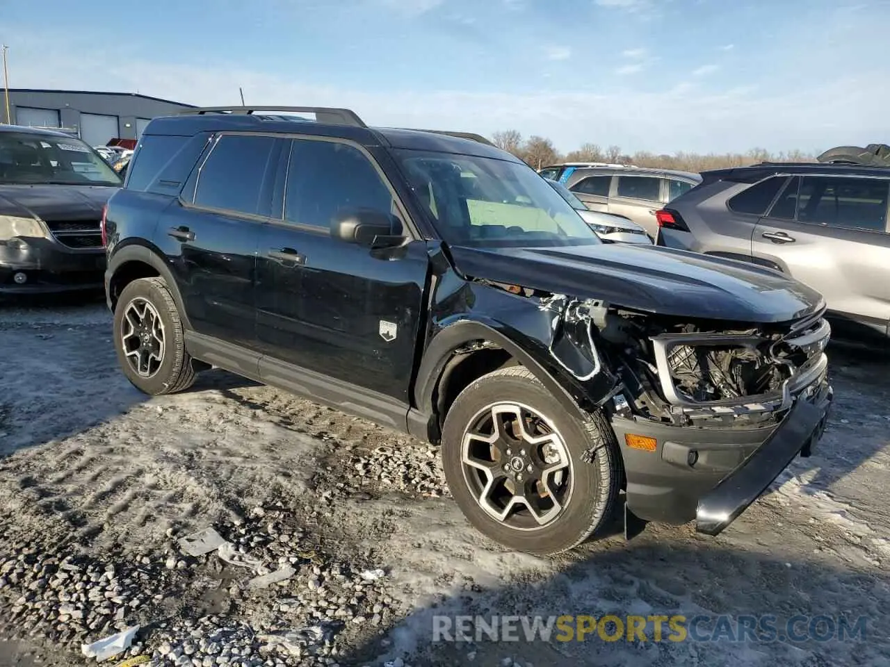 4 Photograph of a damaged car 3FMCR9B64MRA11867 FORD BRONCO 2021