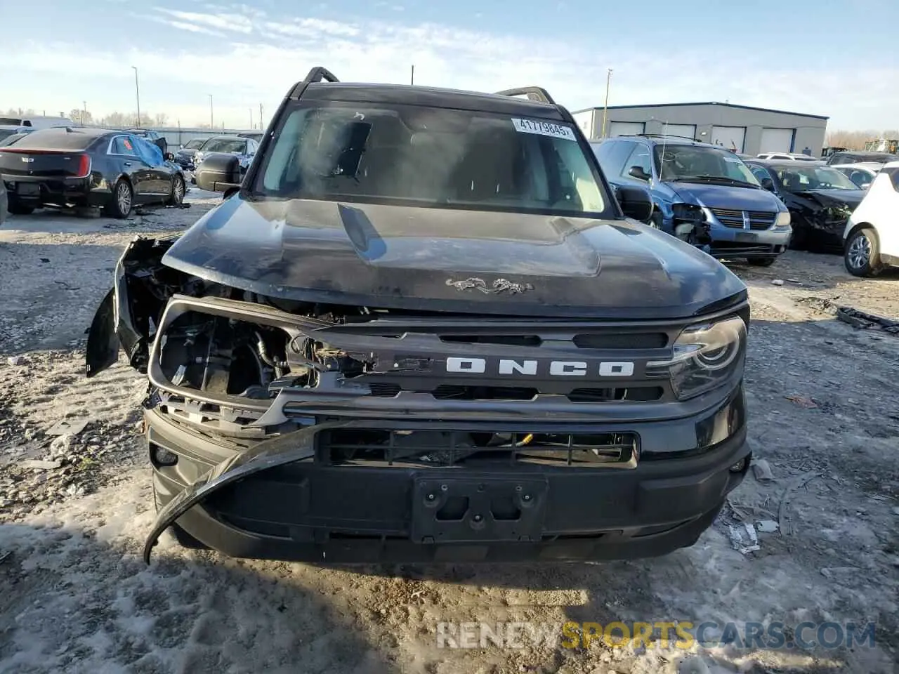 5 Photograph of a damaged car 3FMCR9B64MRA11867 FORD BRONCO 2021