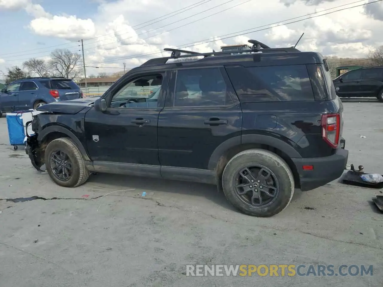 2 Фотография поврежденного автомобиля 3FMCR9B64MRA18978 FORD BRONCO 2021