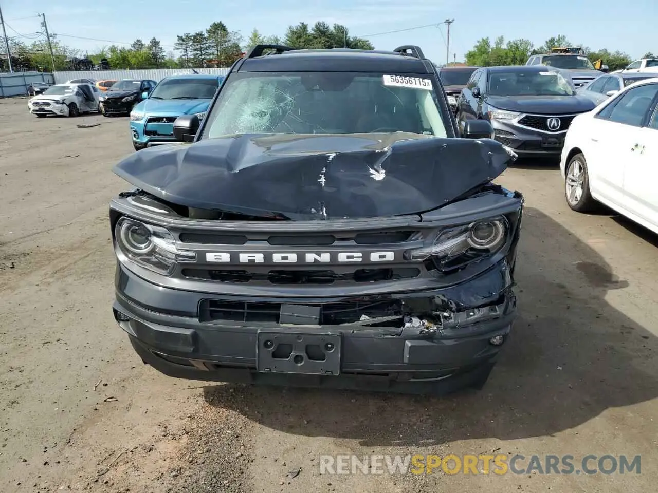 5 Photograph of a damaged car 3FMCR9B64MRA52841 FORD BRONCO 2021