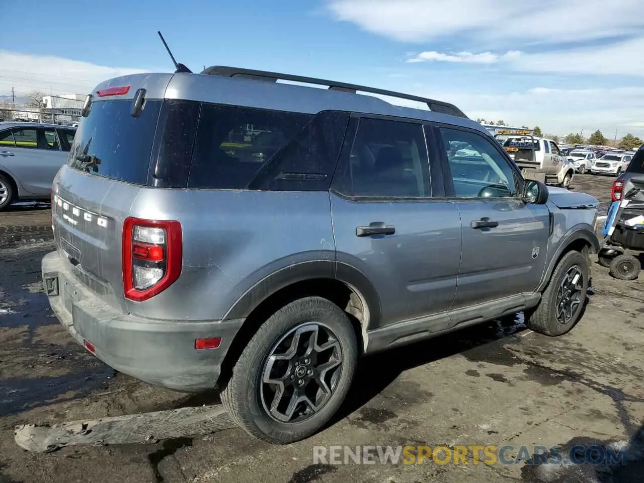 3 Фотография поврежденного автомобиля 3FMCR9B64MRA79599 FORD BRONCO 2021