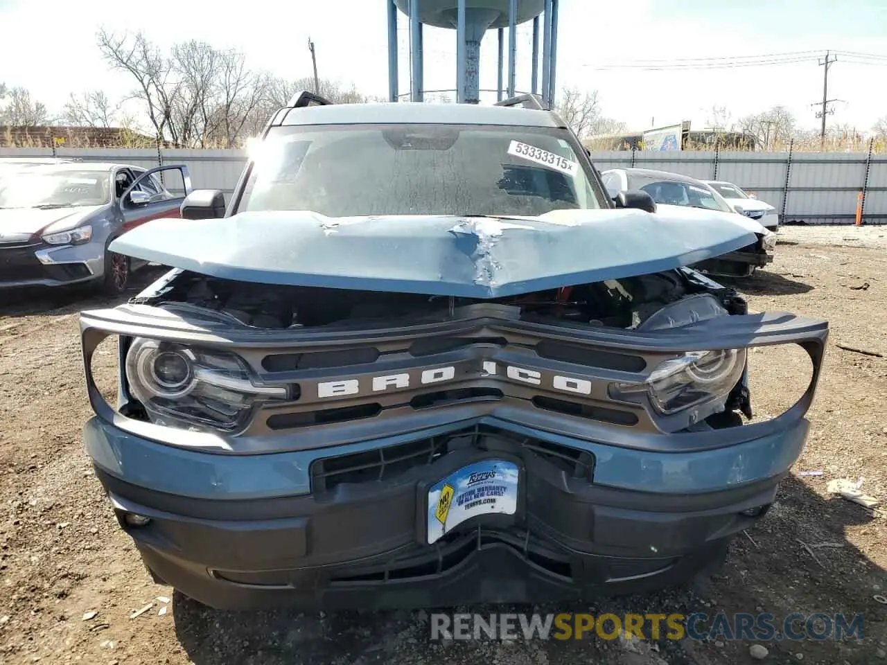 5 Photograph of a damaged car 3FMCR9B65MRA22151 FORD BRONCO 2021