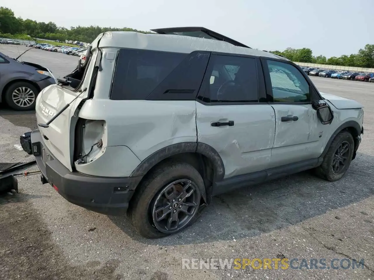 3 Photograph of a damaged car 3FMCR9B65MRA88151 FORD BRONCO 2021