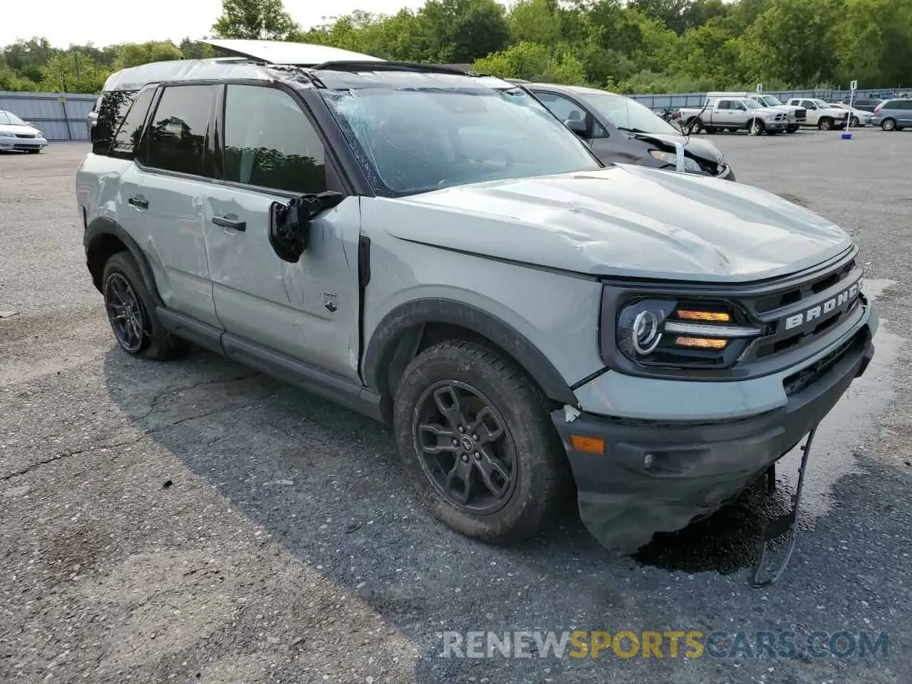 4 Photograph of a damaged car 3FMCR9B65MRA88151 FORD BRONCO 2021