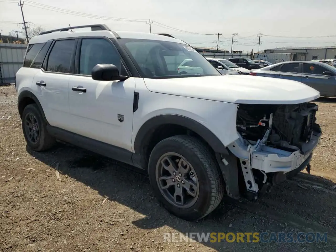 4 Photograph of a damaged car 3FMCR9B65MRB27109 FORD BRONCO 2021