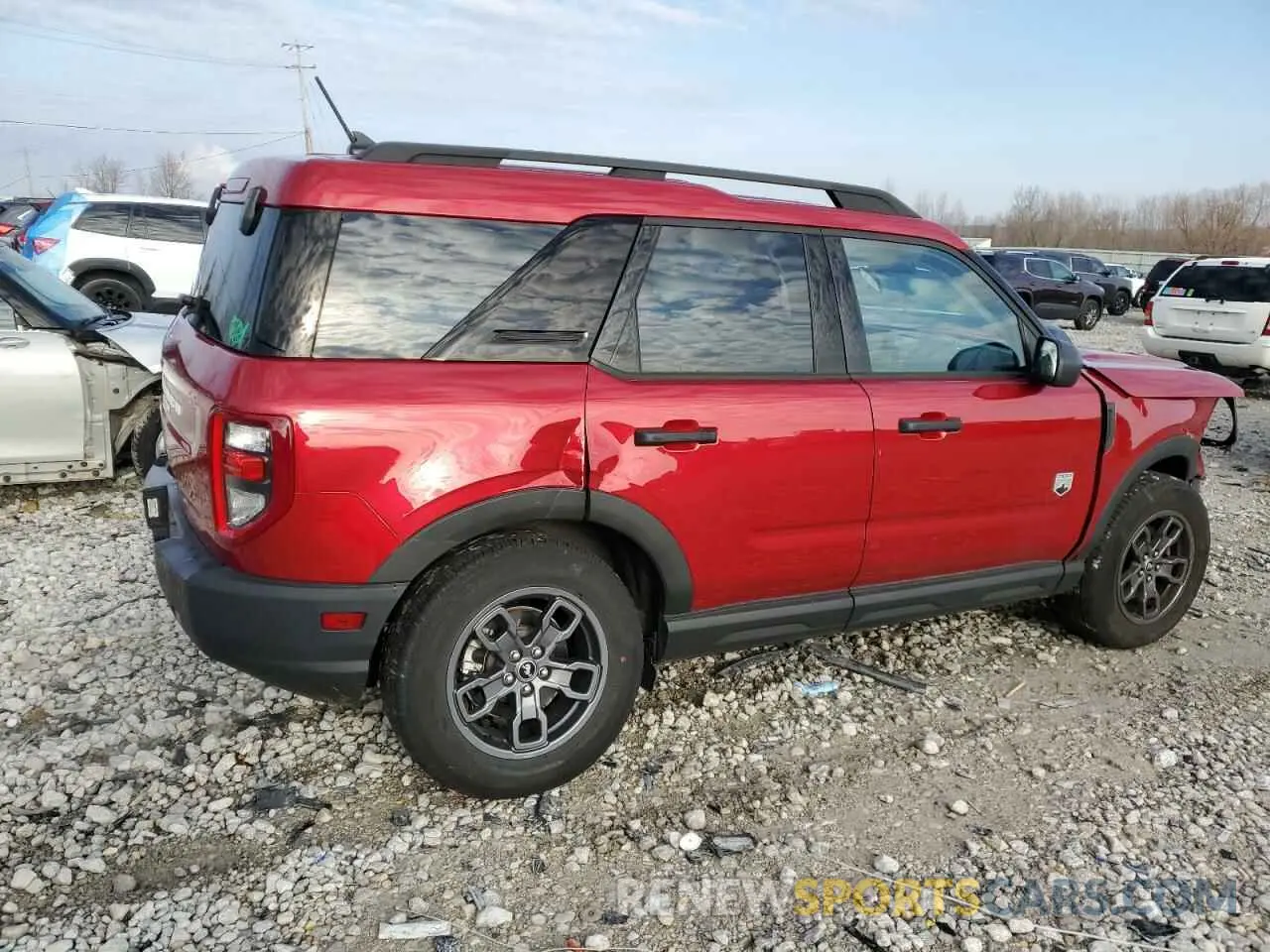 3 Фотография поврежденного автомобиля 3FMCR9B66MRA72752 FORD BRONCO 2021