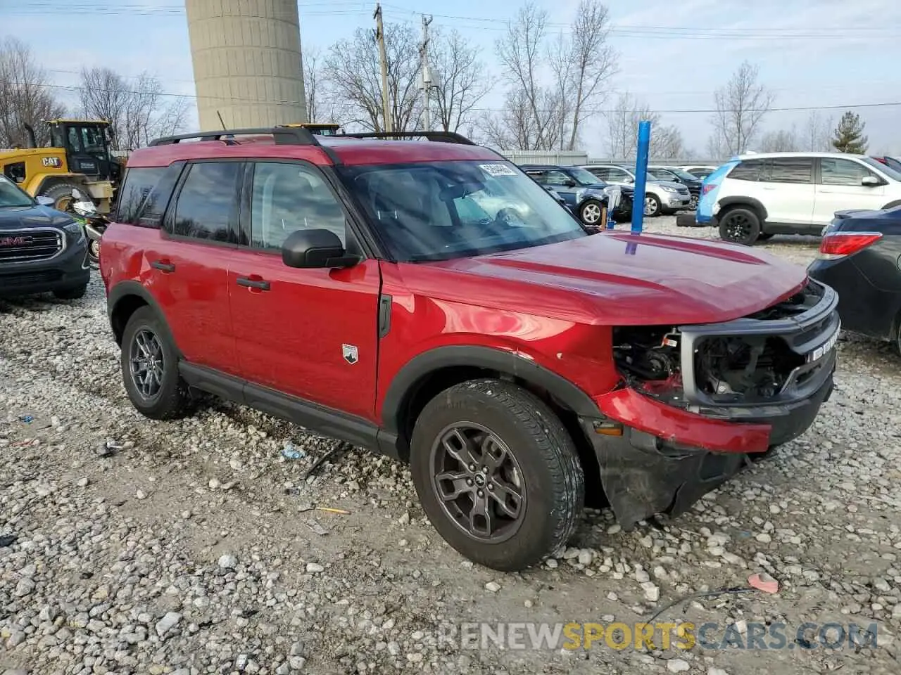 4 Фотография поврежденного автомобиля 3FMCR9B66MRA72752 FORD BRONCO 2021