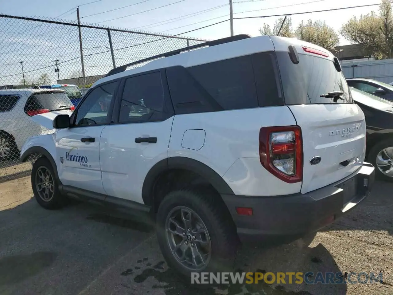 2 Photograph of a damaged car 3FMCR9B67MRA70329 FORD BRONCO 2021