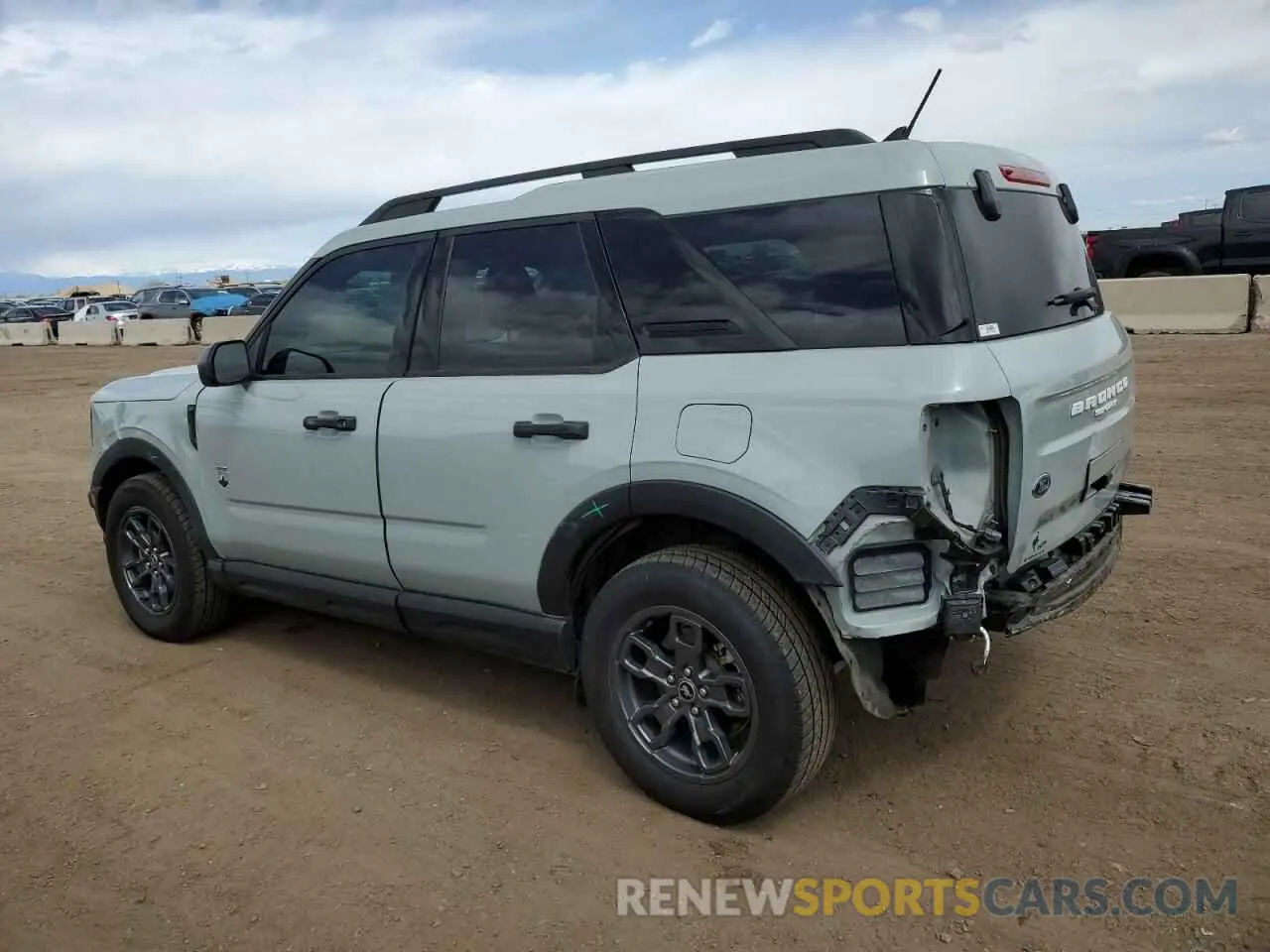 2 Photograph of a damaged car 3FMCR9B67MRB12921 FORD BRONCO 2021