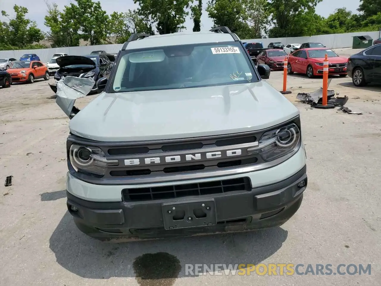 5 Фотография поврежденного автомобиля 3FMCR9B67MRB35034 FORD BRONCO 2021