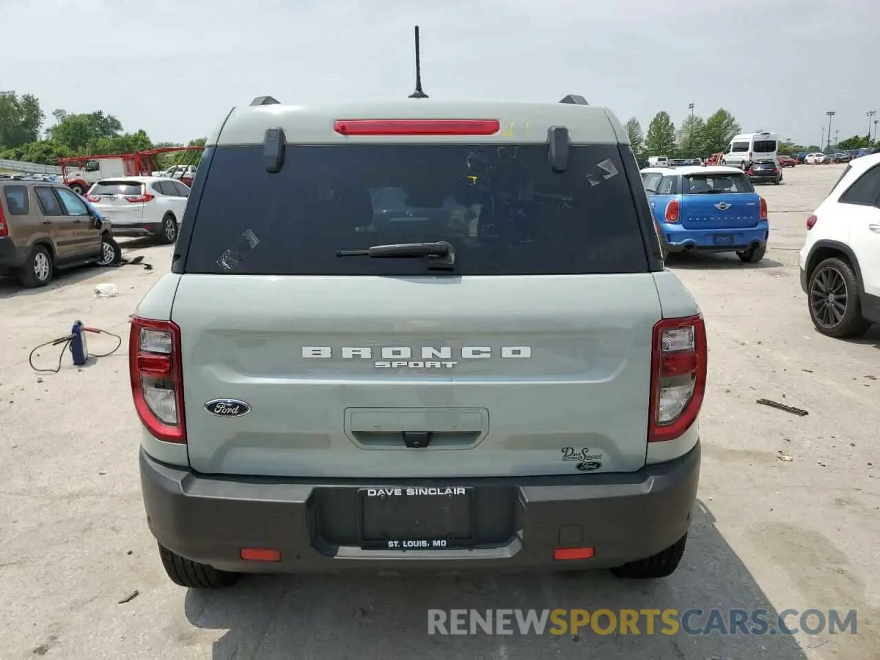 6 Фотография поврежденного автомобиля 3FMCR9B67MRB35034 FORD BRONCO 2021