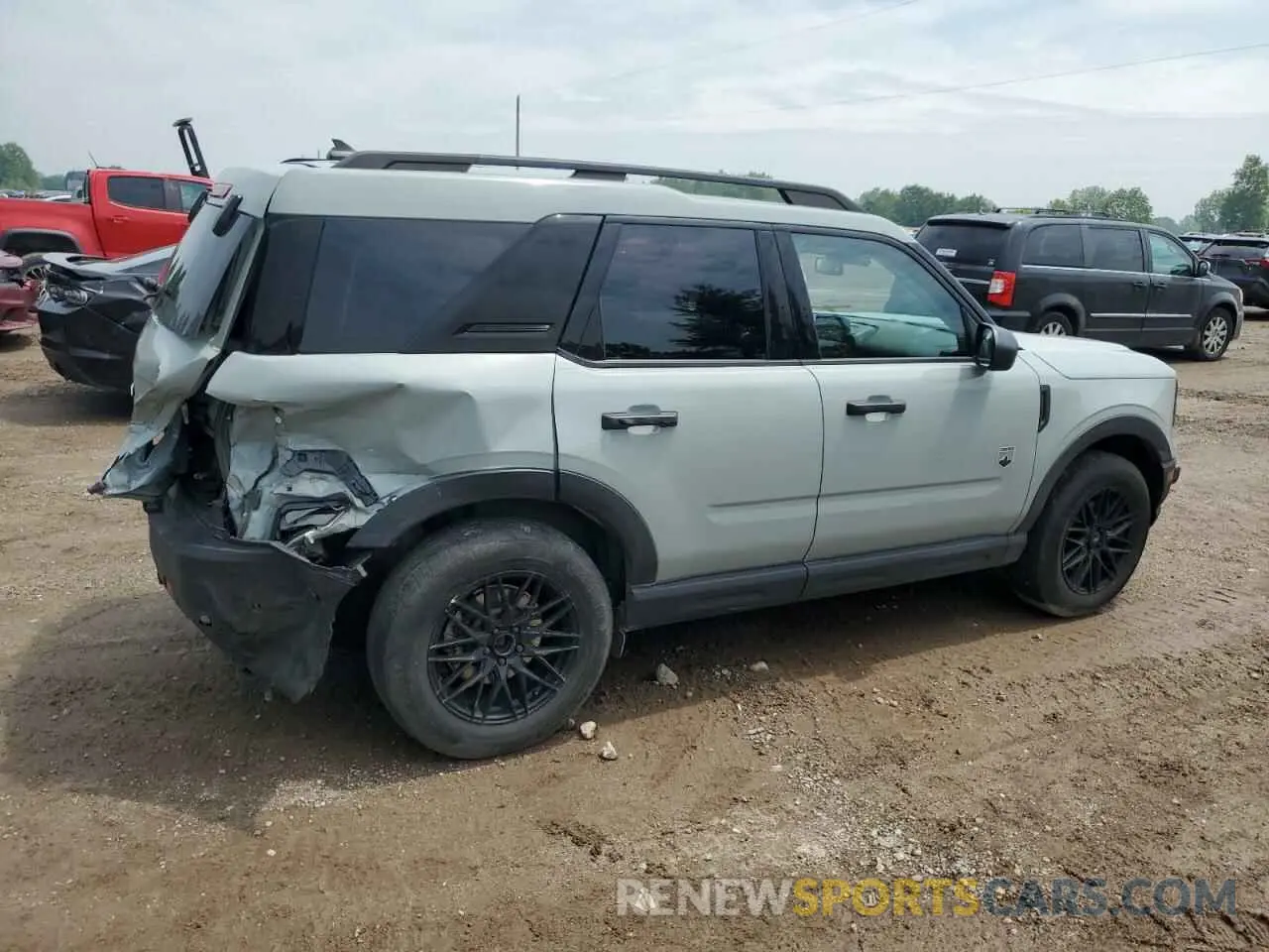 3 Фотография поврежденного автомобиля 3FMCR9B68MRA76222 FORD BRONCO 2021