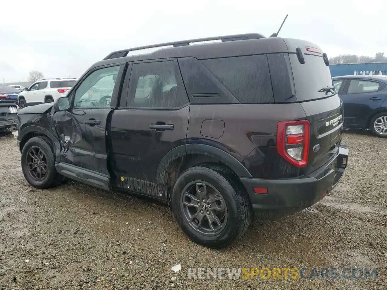 2 Photograph of a damaged car 3FMCR9B69MRB04593 FORD BRONCO 2021