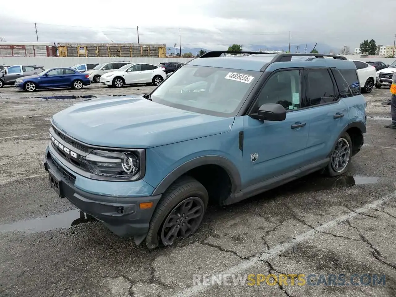1 Фотография поврежденного автомобиля 3FMCR9B69MRB20633 FORD BRONCO 2021