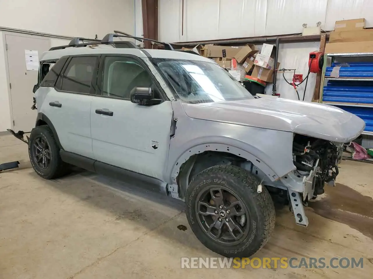 4 Фотография поврежденного автомобиля 3FMCR9B69MRB26657 FORD BRONCO 2021