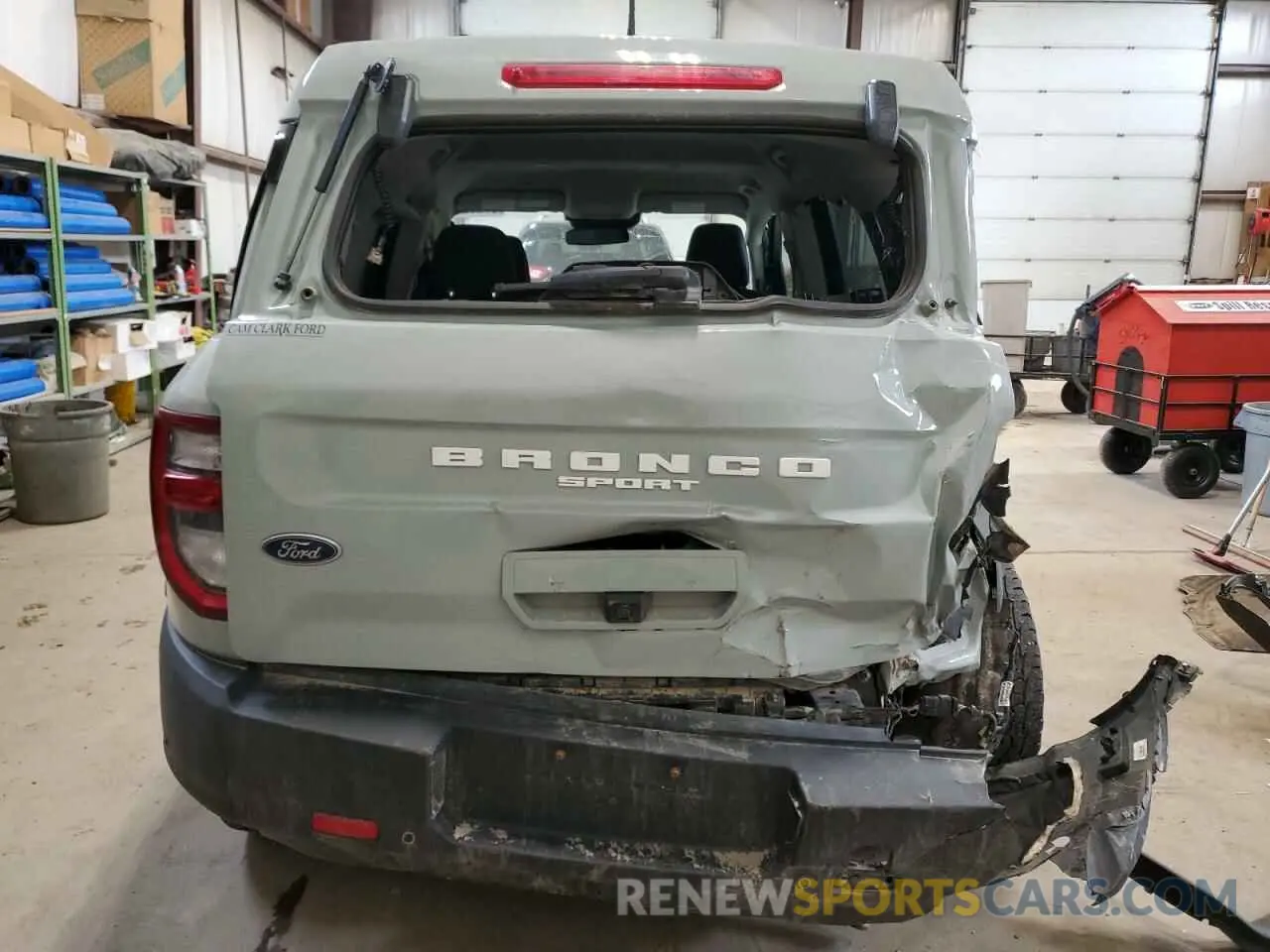 6 Фотография поврежденного автомобиля 3FMCR9B69MRB26657 FORD BRONCO 2021