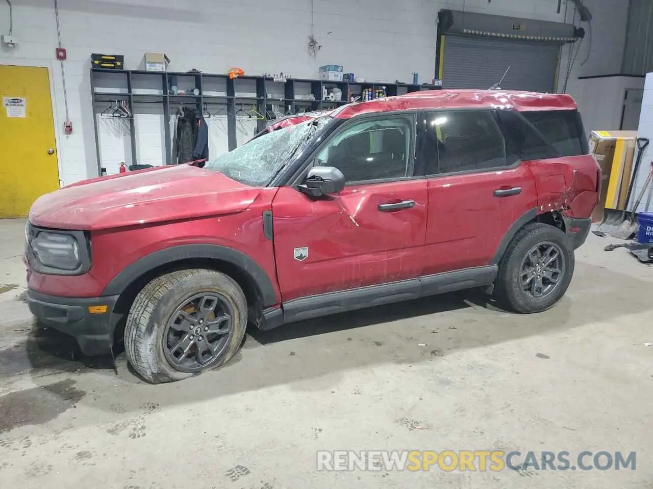 1 Photograph of a damaged car 3FMCR9B6XMRA76223 FORD BRONCO 2021