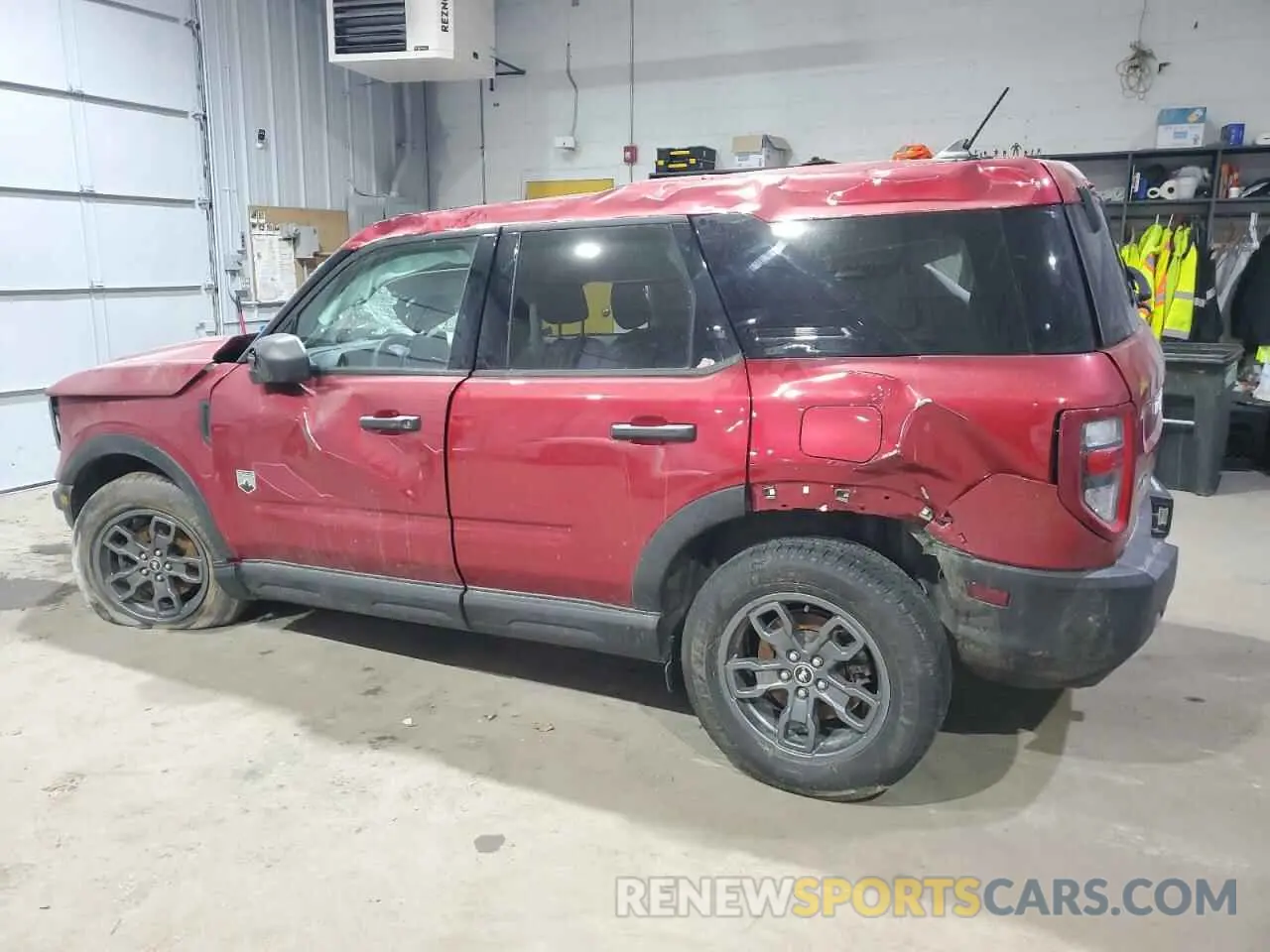 2 Photograph of a damaged car 3FMCR9B6XMRA76223 FORD BRONCO 2021