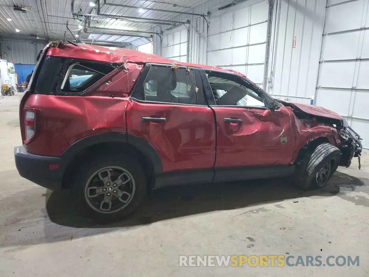 3 Photograph of a damaged car 3FMCR9B6XMRA76223 FORD BRONCO 2021