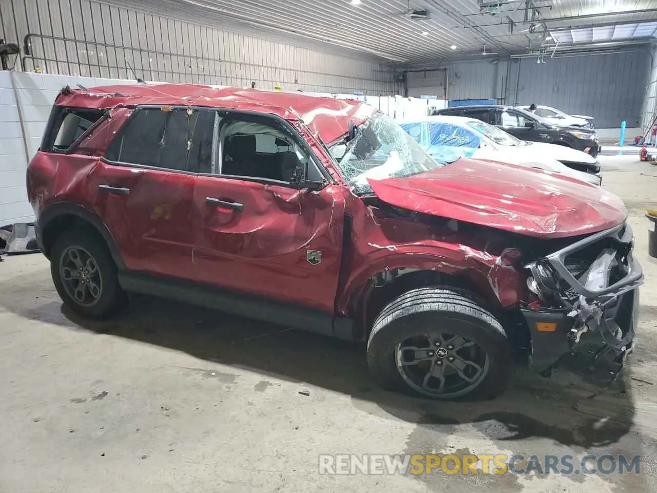 4 Photograph of a damaged car 3FMCR9B6XMRA76223 FORD BRONCO 2021