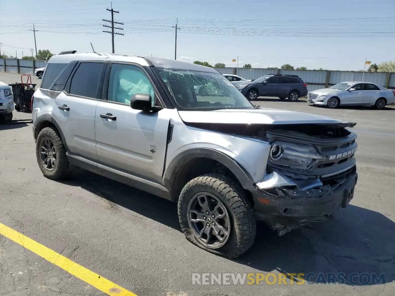 4 Photograph of a damaged car 3FMCR9B6XMRA99517 FORD BRONCO 2021