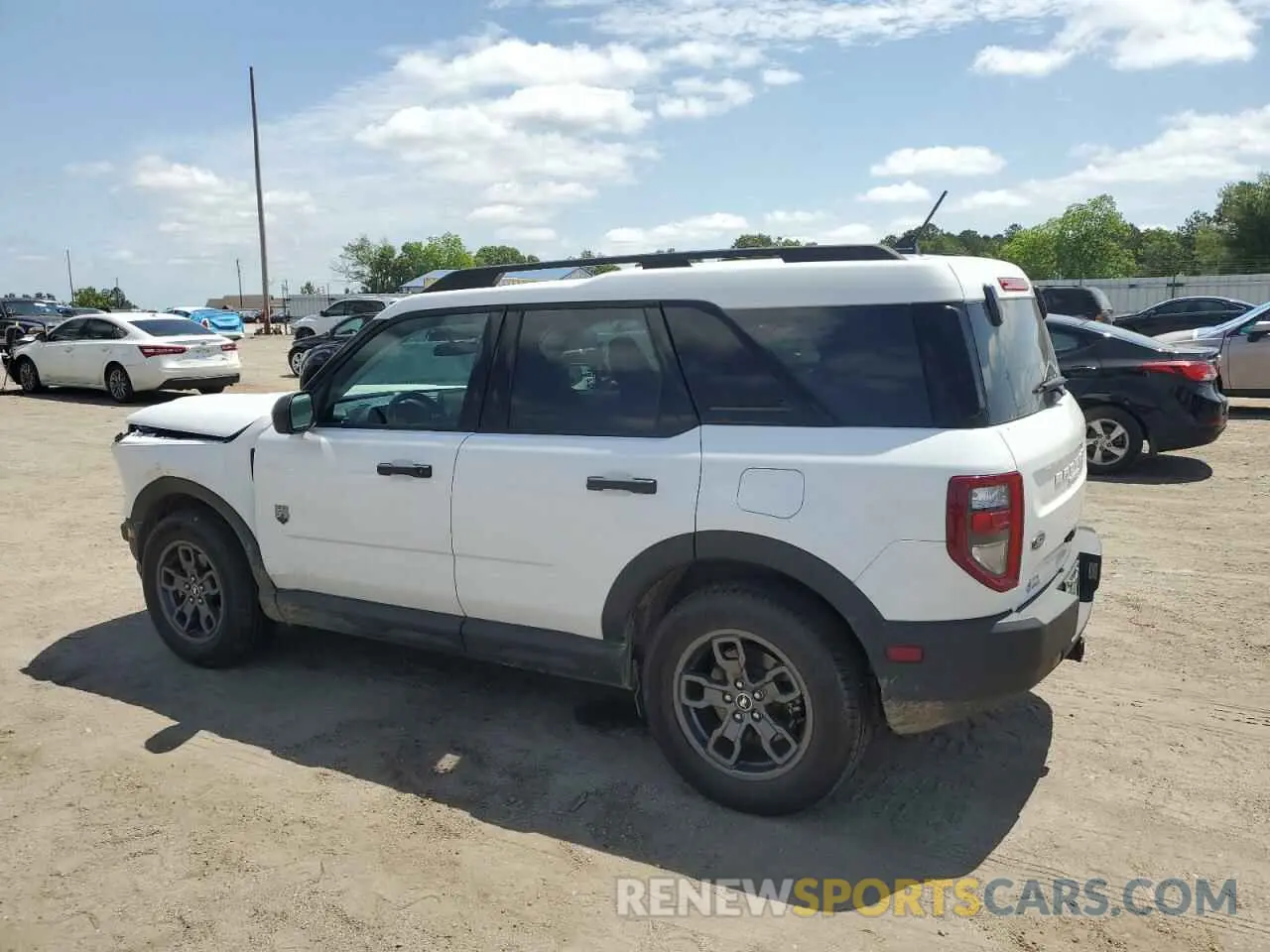 2 Photograph of a damaged car 3FMCR9B6XMRB18535 FORD BRONCO 2021