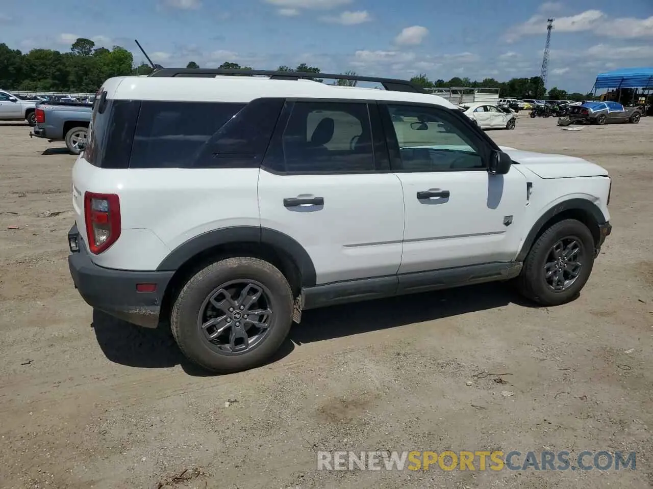 3 Photograph of a damaged car 3FMCR9B6XMRB18535 FORD BRONCO 2021