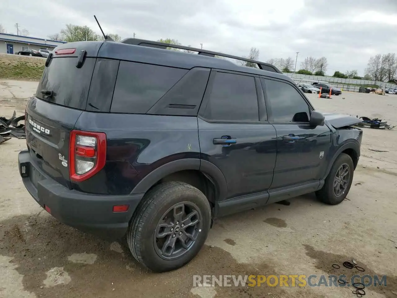 3 Photograph of a damaged car 3FMCR9B6XMRB23248 FORD BRONCO 2021