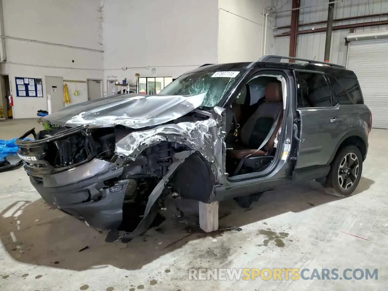 1 Photograph of a damaged car 3FMCR9C60MRA33721 FORD BRONCO 2021