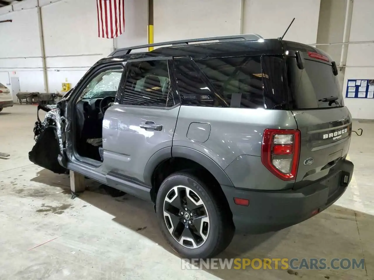 2 Photograph of a damaged car 3FMCR9C60MRA33721 FORD BRONCO 2021