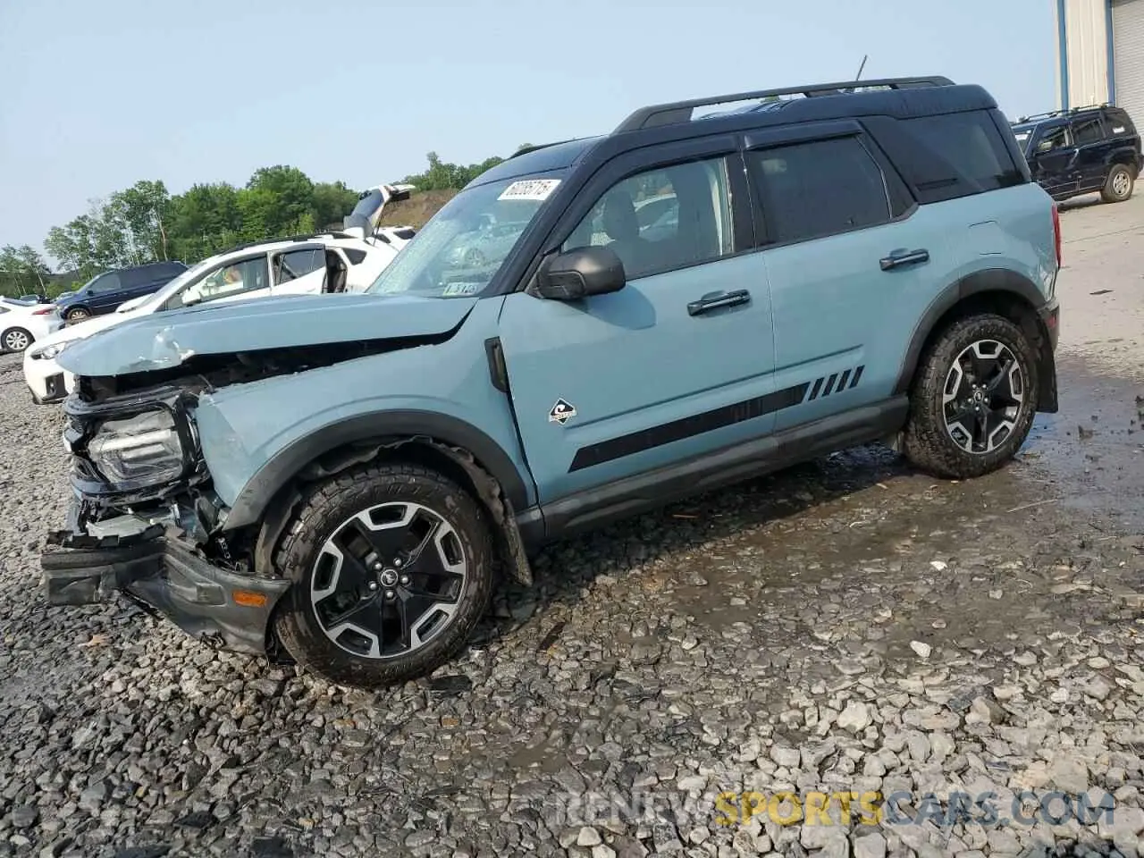 1 Photograph of a damaged car 3FMCR9C60MRA57792 FORD BRONCO 2021