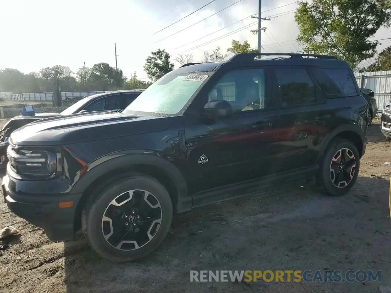 1 Photograph of a damaged car 3FMCR9C62MRA81835 FORD BRONCO 2021