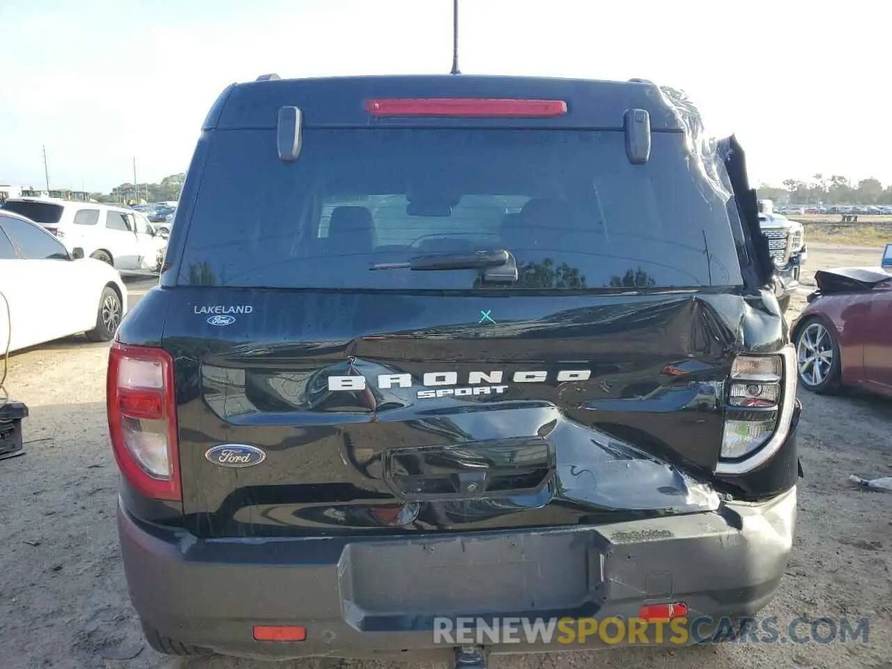 6 Photograph of a damaged car 3FMCR9C62MRA81835 FORD BRONCO 2021
