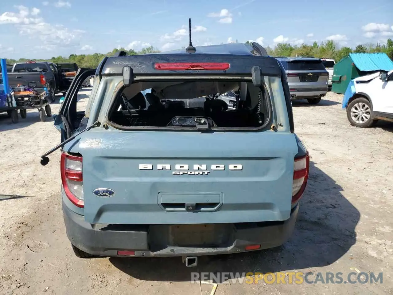 6 Фотография поврежденного автомобиля 3FMCR9C64MRA77155 FORD BRONCO 2021