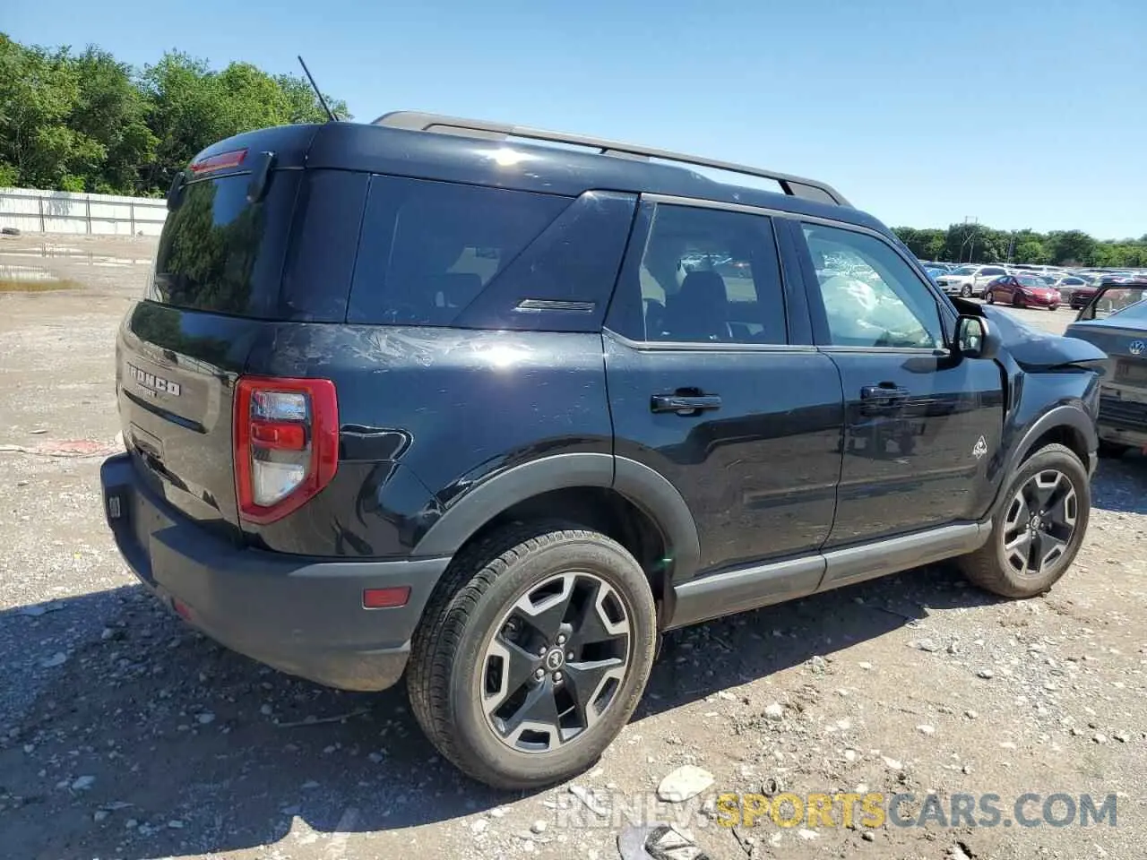 3 Фотография поврежденного автомобиля 3FMCR9C66MRB11046 FORD BRONCO 2021