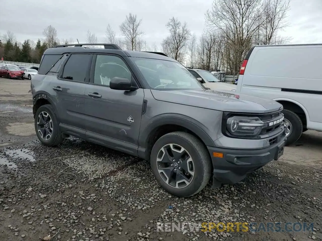 4 Фотография поврежденного автомобиля 3FMCR9C68MRA88031 FORD BRONCO 2021