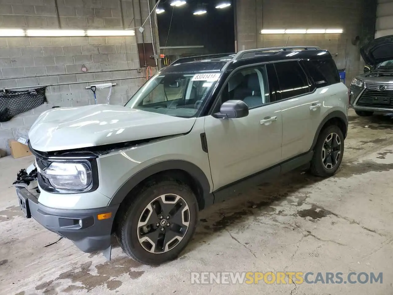 1 Photograph of a damaged car 3FMCR9C69MRA29716 FORD BRONCO 2021