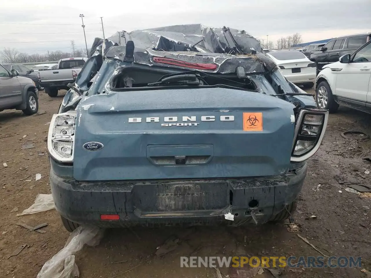 6 Фотография поврежденного автомобиля 3FMCR9C6XMRA14433 FORD BRONCO 2021