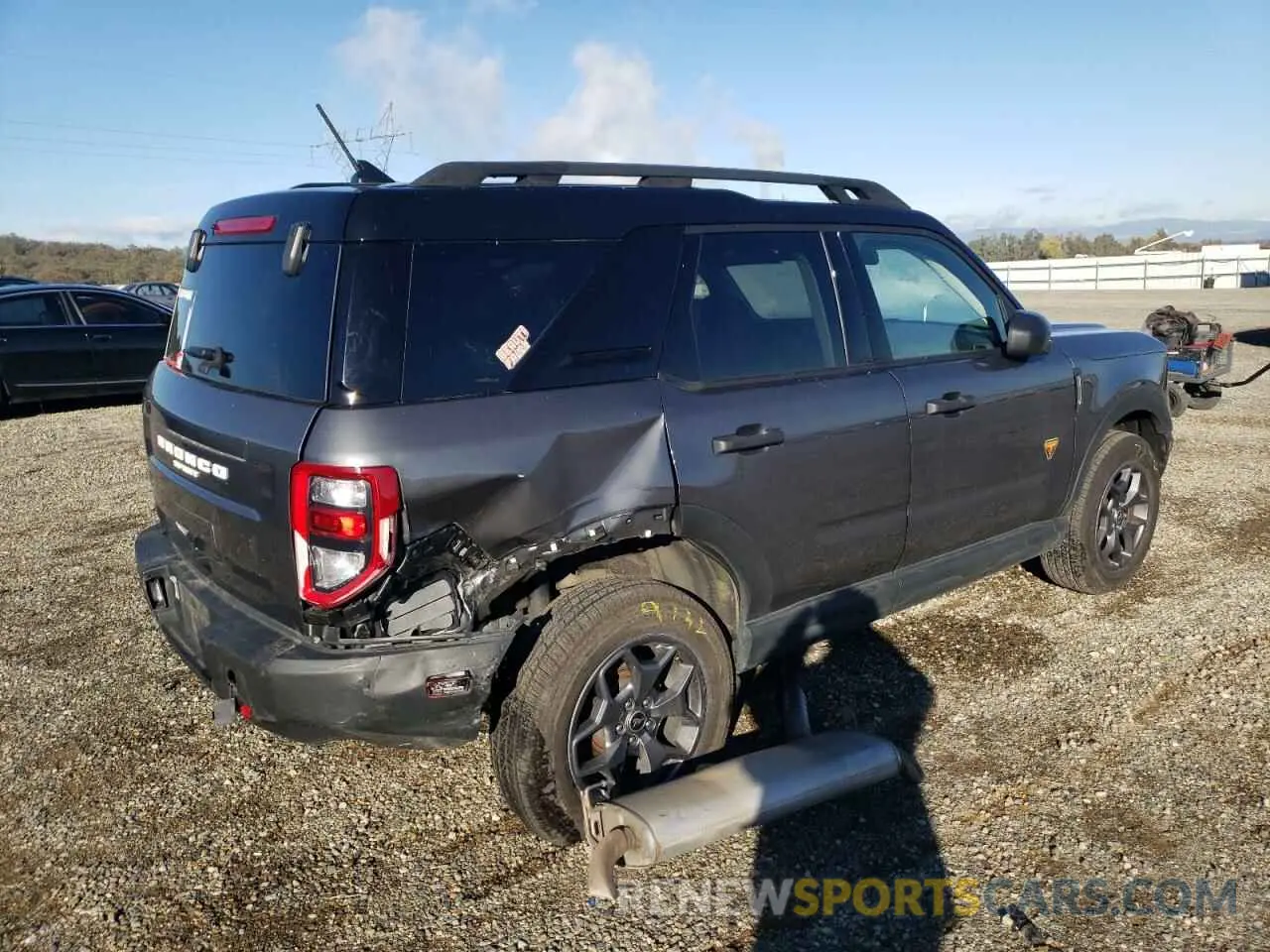 3 Фотография поврежденного автомобиля 3FMCR9D90MRA56845 FORD BRONCO 2021