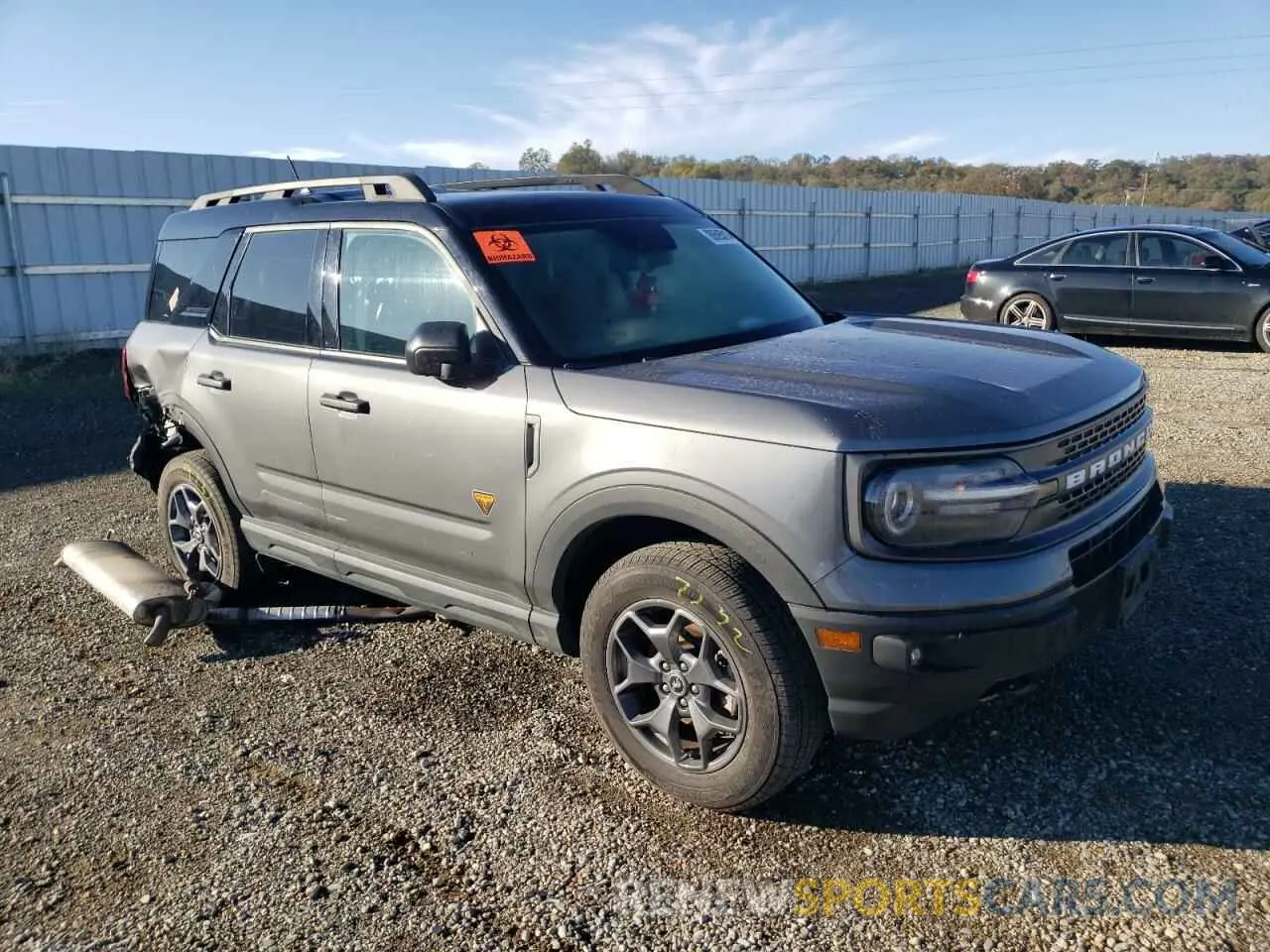 4 Фотография поврежденного автомобиля 3FMCR9D90MRA56845 FORD BRONCO 2021