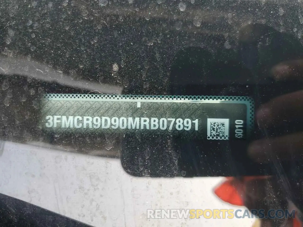 13 Photograph of a damaged car 3FMCR9D90MRB07891 FORD BRONCO 2021