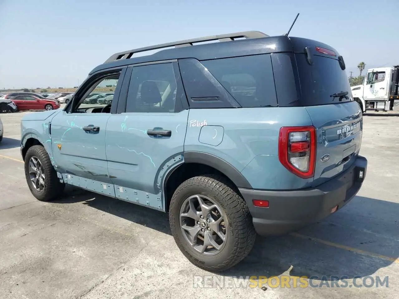 2 Photograph of a damaged car 3FMCR9D90MRB07891 FORD BRONCO 2021