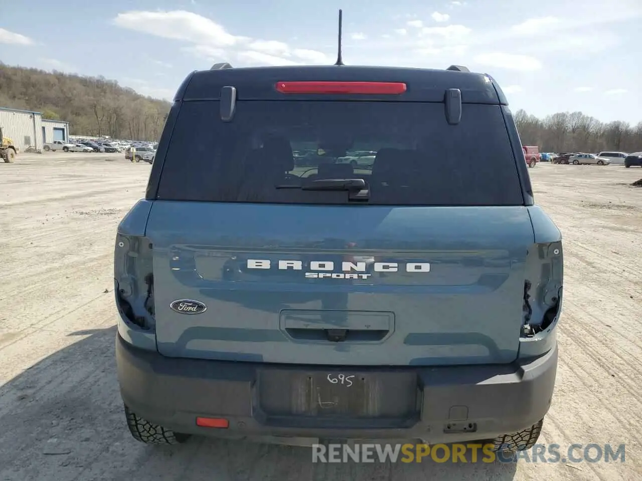 6 Photograph of a damaged car 3FMCR9D92MRA00695 FORD BRONCO 2021