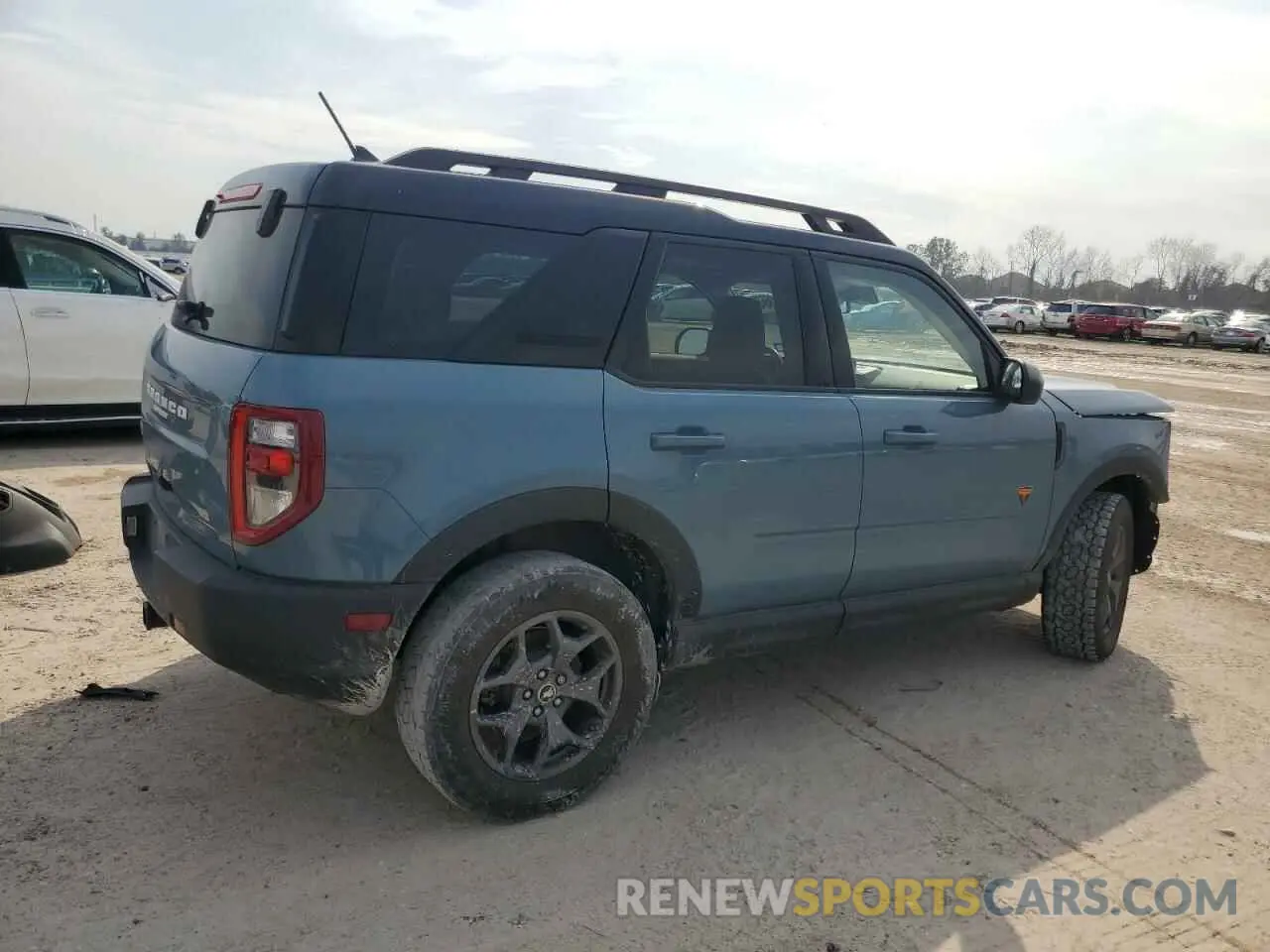 3 Photograph of a damaged car 3FMCR9D93MRA04075 FORD BRONCO 2021