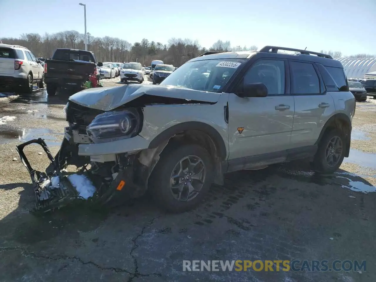 1 Photograph of a damaged car 3FMCR9D94MRA87340 FORD BRONCO 2021