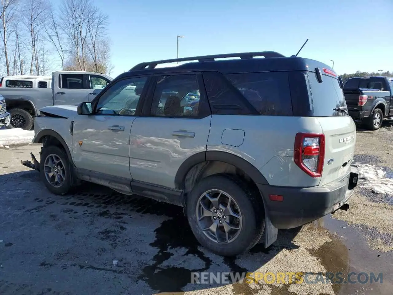 2 Photograph of a damaged car 3FMCR9D94MRA87340 FORD BRONCO 2021