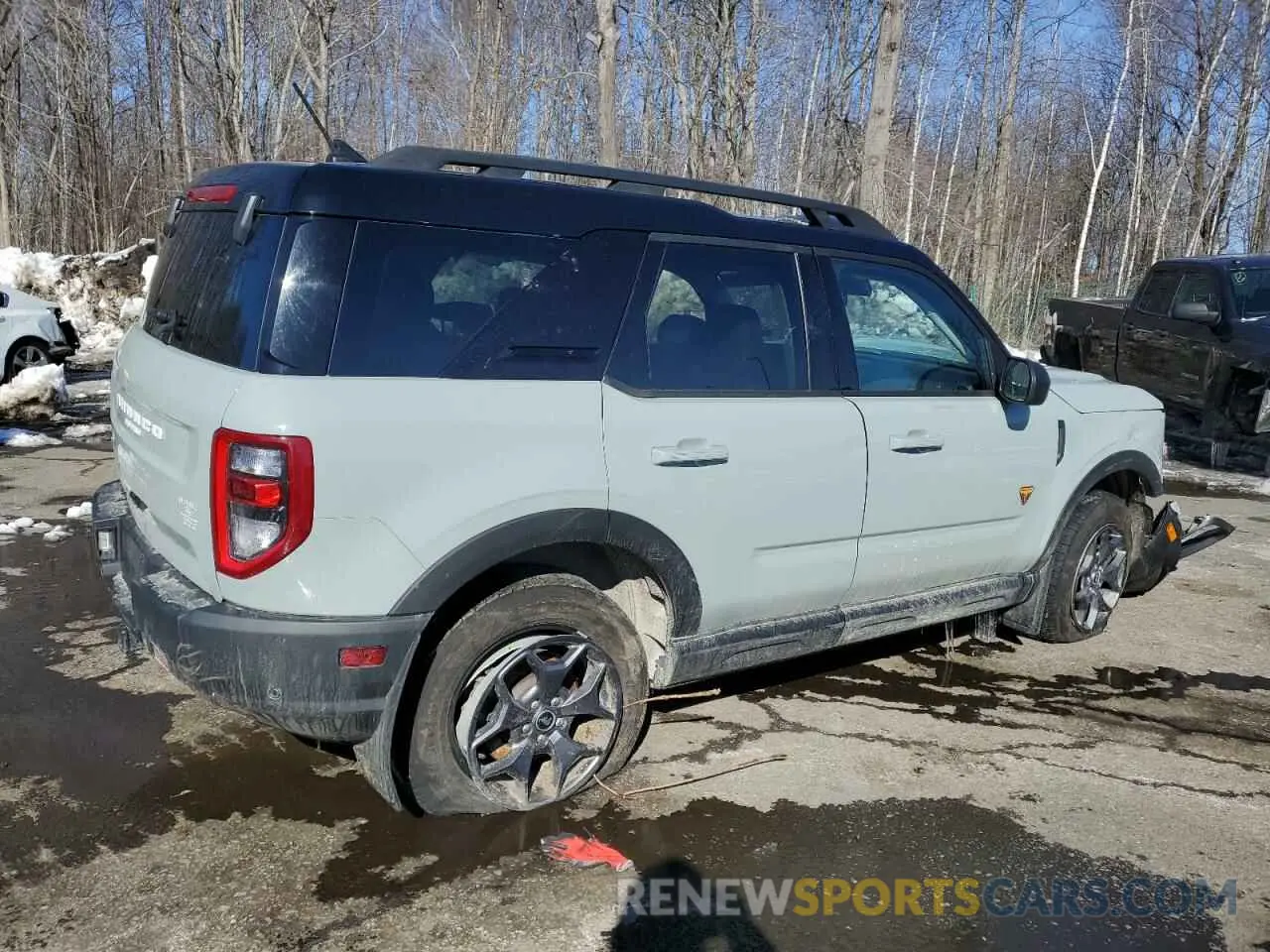 3 Photograph of a damaged car 3FMCR9D94MRA87340 FORD BRONCO 2021
