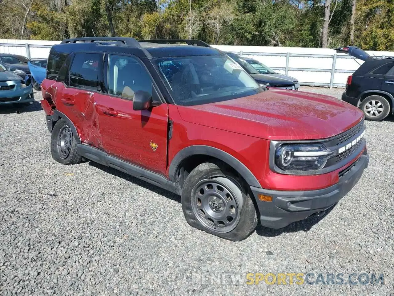 4 Фотография поврежденного автомобиля 3FMCR9D99MRA44340 FORD BRONCO 2021